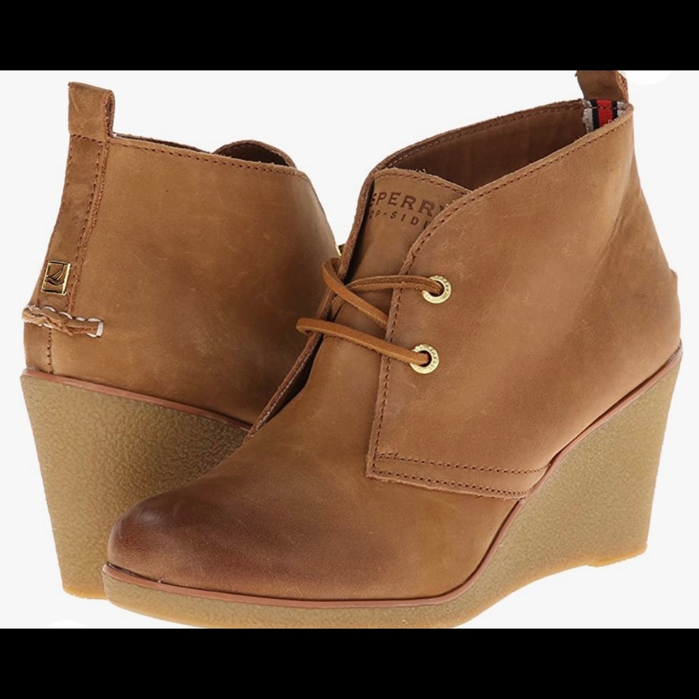 Sperry Top-Sider Women's Harlow Burnished Wedge Pump